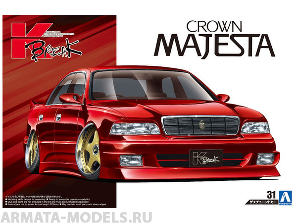 05362 Toyota Crown Majesta K-Break '91 Aoshima