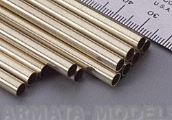 KS8129 Латунная трубка 4,8х0,36 мм, 1 шт