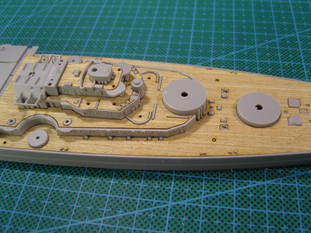 AW20008 Деревянная палуба для DKM Tirpitz 1944