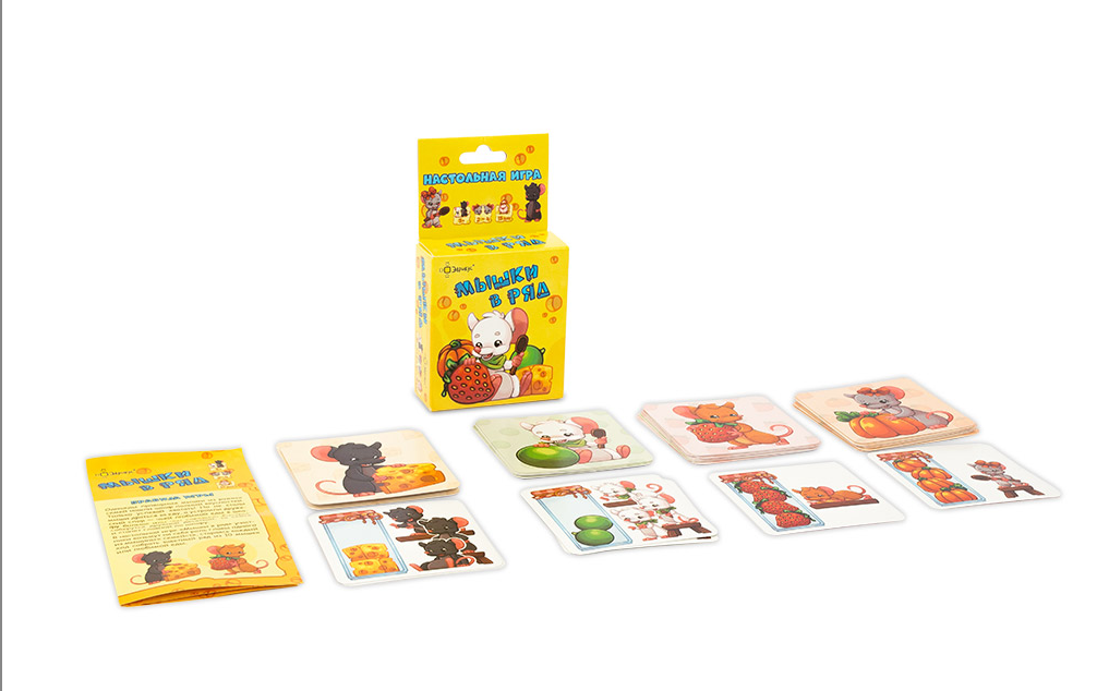 BG12024EUR Игра настольная Мышки в ряд