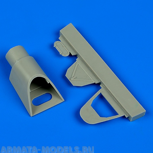 QB48637  Messerschmitt Bf 109G Opened Cockpits Rear Bulkhed Eq. MW-50 or GM-1 1/48