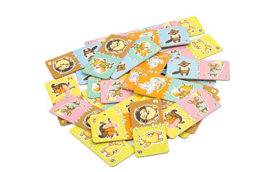 BG12018EUR Игра настольная Домино детское