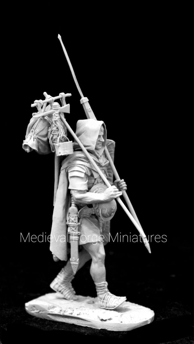 C-75-072 Фигура Мул Мария Medieval Forge Miniatures