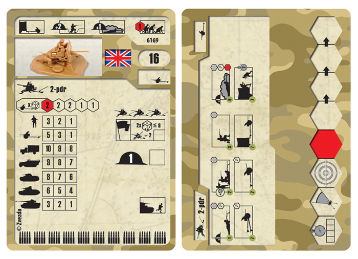 6169 Британская противотанковая пушка QF-2-pdr с расчетом Звезда