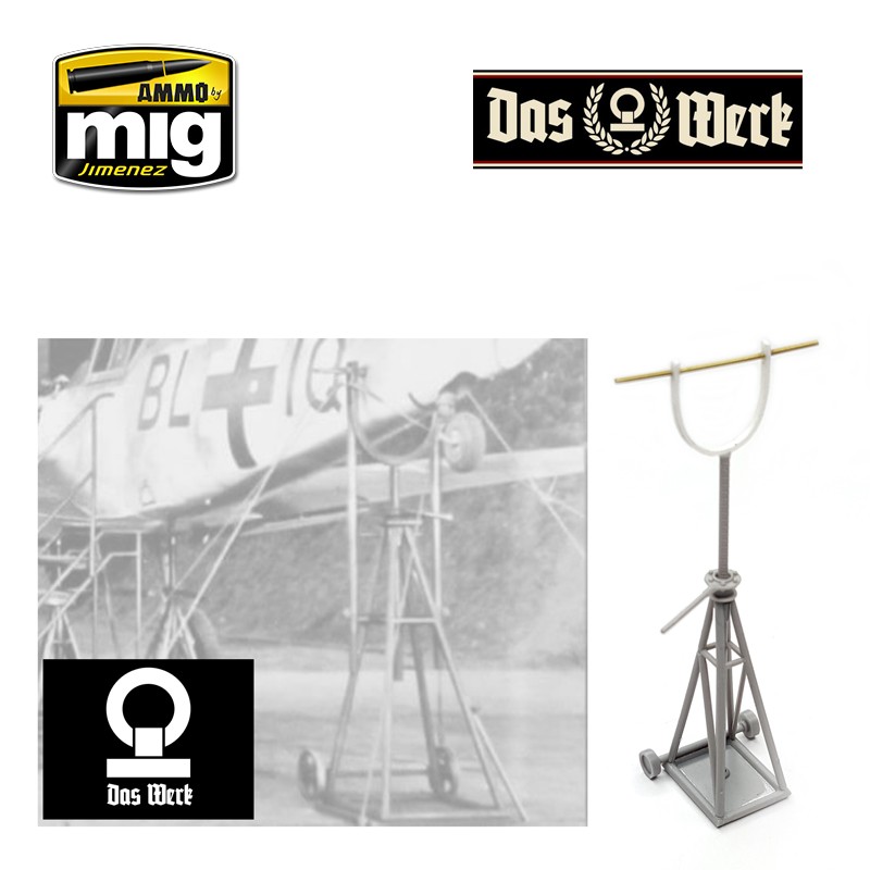 DW48001 Набор опор и стоек Luftwaffe Jack Stand Set with Saw Horses - SE