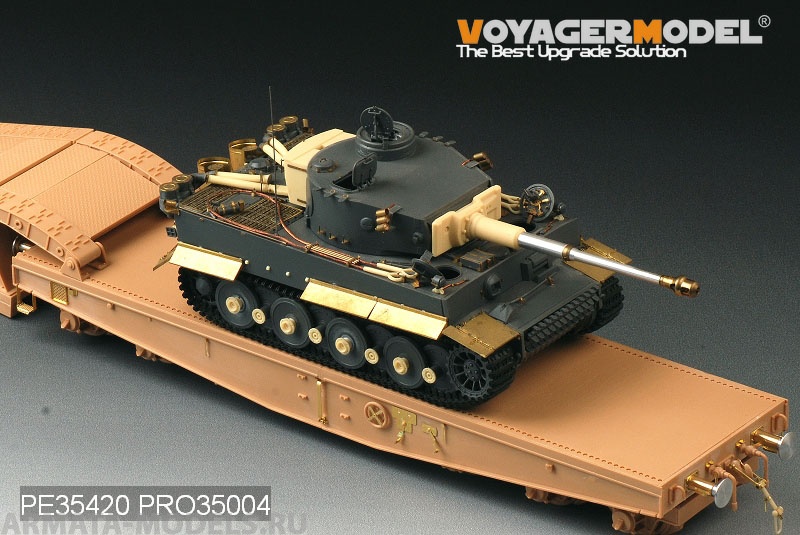 PE35420 Набор фототравления для WWII German Schwere Plattformwagen Type Ssyms 80(For TRUMPETER 00211)