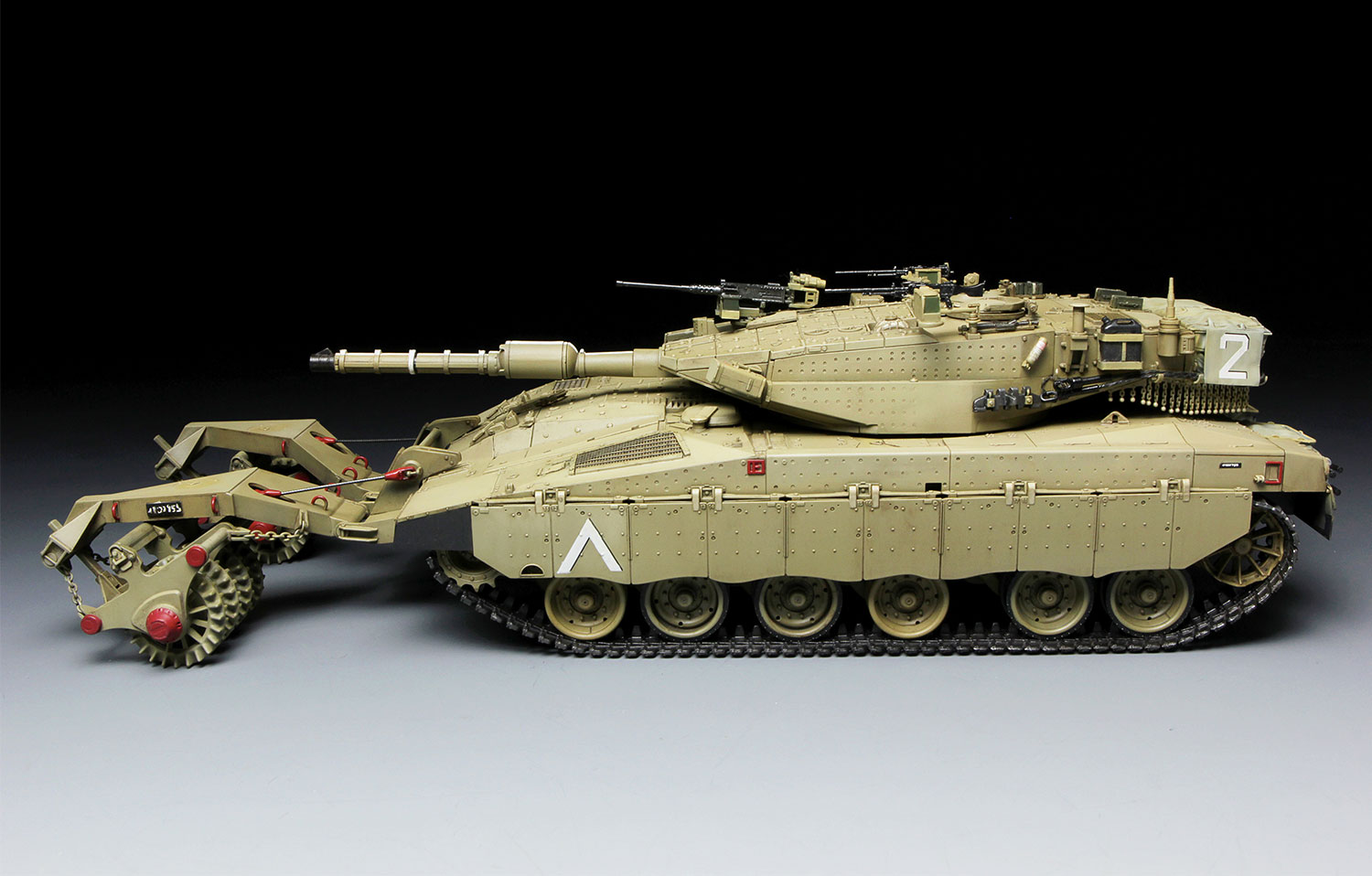 TS-005 Merkava Mk.3 BAZ w/Nochri Dalet Mine Roller S Meng