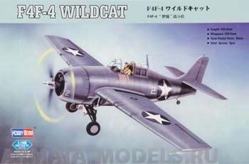 80328 Самолет F4F-4 Wildcat Hobby Boss