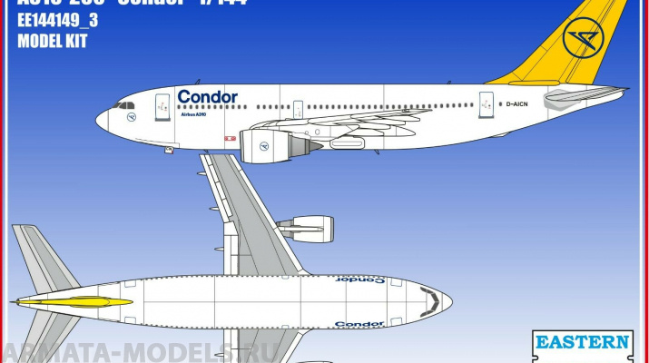 ЕЕ144149_3 Авиалайнер  А310-200 Condor Восточный экспресс