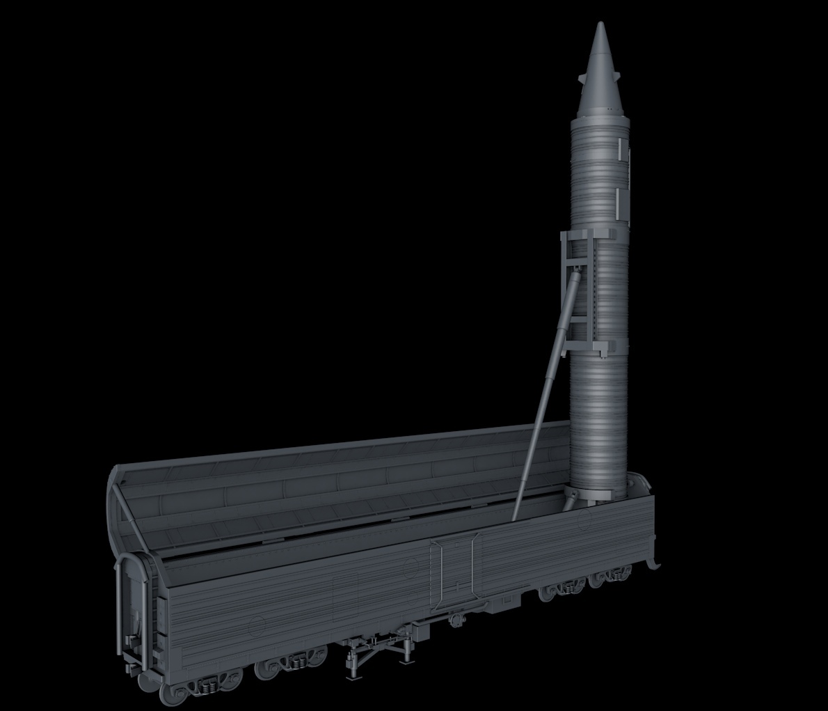 AM87001 Вагон БЖРК Молодец, 1/87 Arma Models