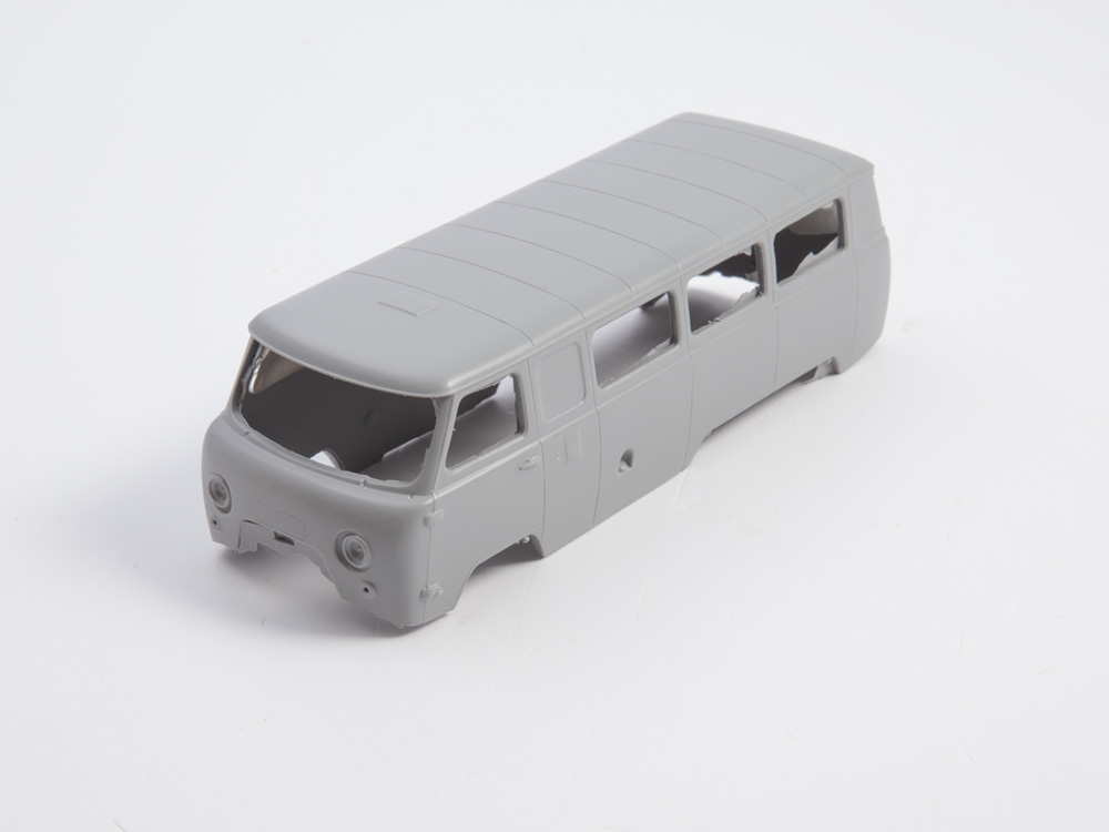 1497AVD Сборная модель Микроавтобус УАЗ-452К AVD Models