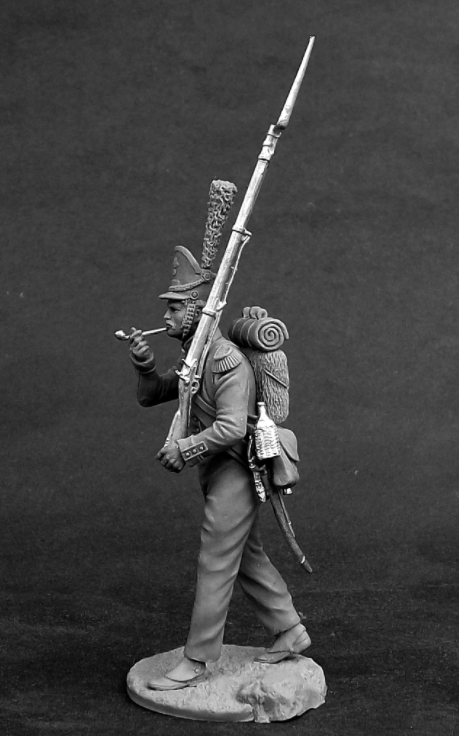 CHM-54214. Гренадер пехотных полков Португальского легиона, 1809-14 гг.  54 мм. Материал - смола. Chronos Miniatures