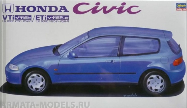 24010 Автомобиль Honda Civic CD10 Hasegawa