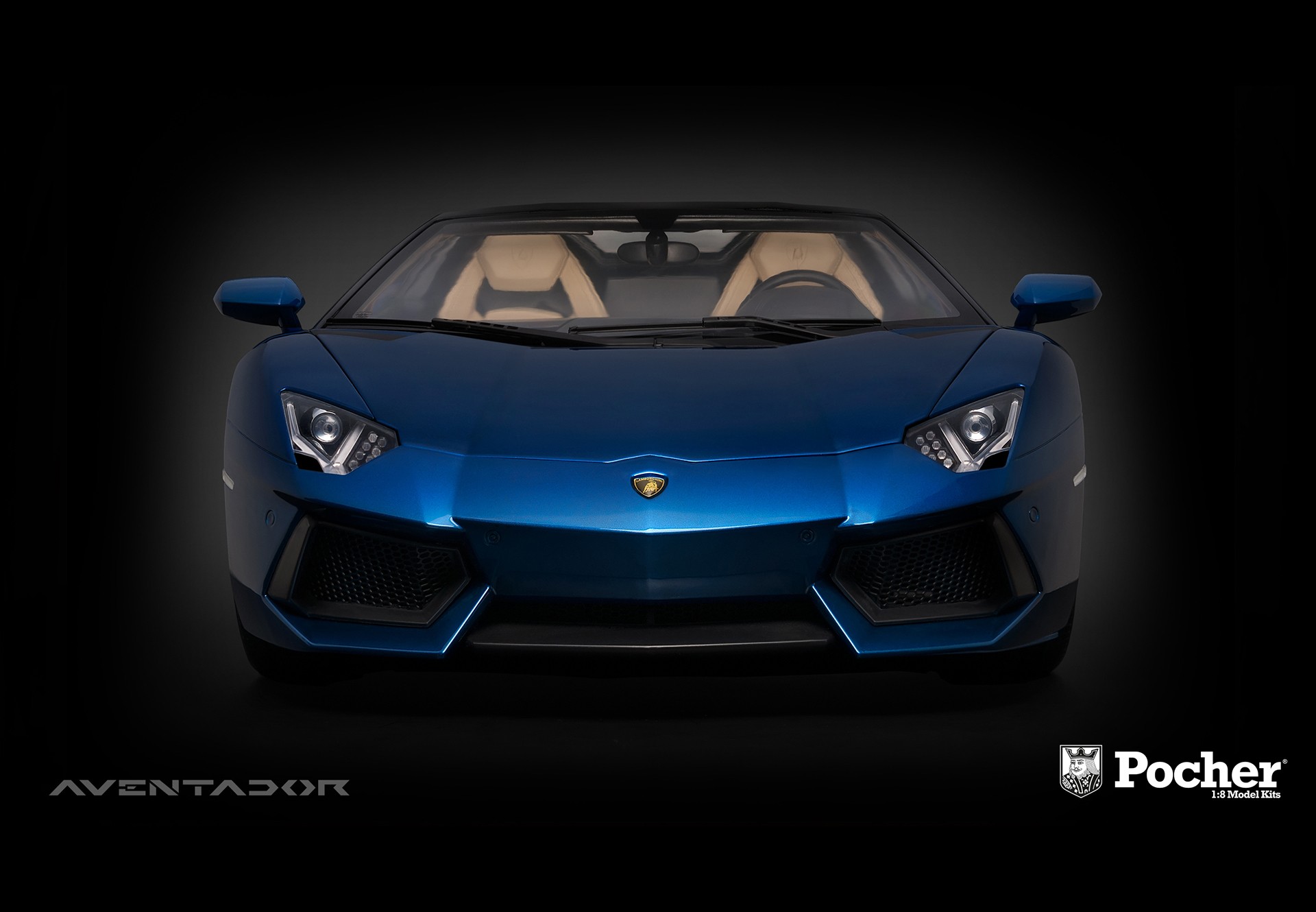 Lamborghini Aventador Roadster Blue (Синий металлик)