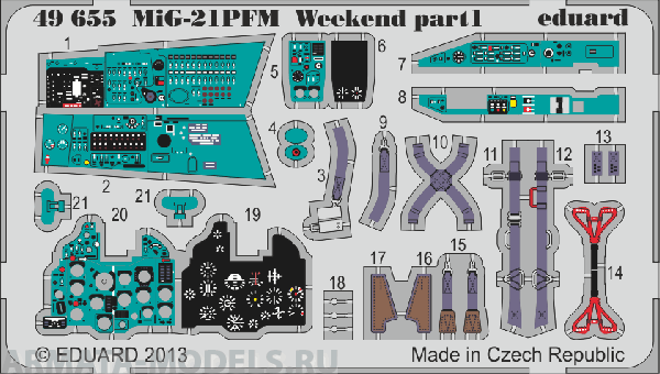 49655ED MiG-21PFM Weekend