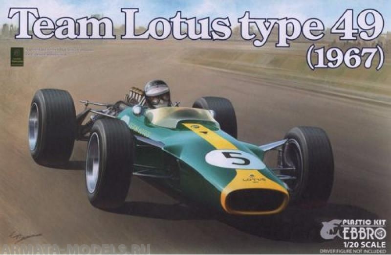20004EBB Team Lotus type 49 EBBRO