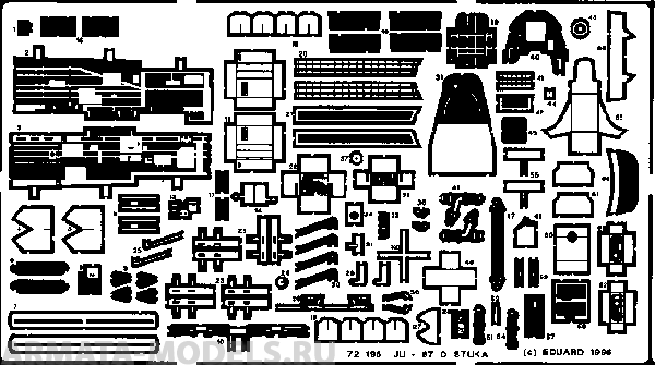 72196ED  Ju-87D Stuka (Fujimi) (1/72)