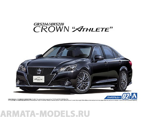 05153 Toyota Crown Athlete G '13 GRS214/AWS210 Aoshima
