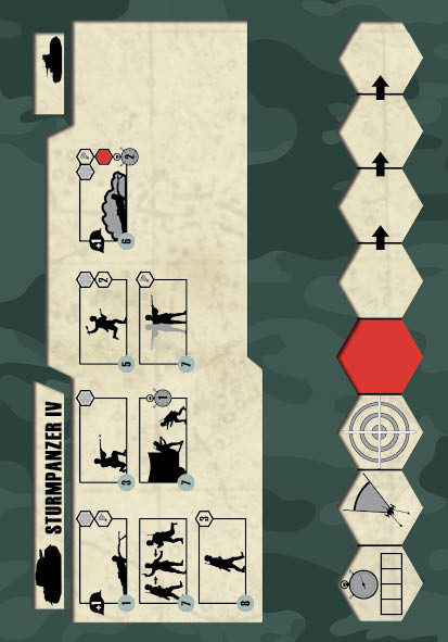 6244 Немецкая самоходно-артиллерийская установка Sturmpanzer IV Звезда