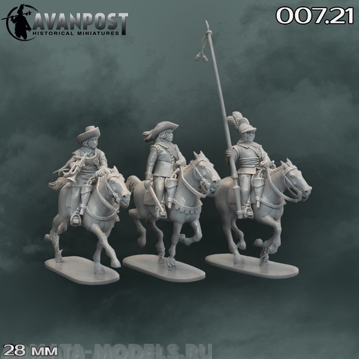 007.21АП Конная командная группа, XVII в Аванпост