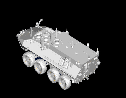 07270P LAV-C2 (Command & Control) Trumpeter