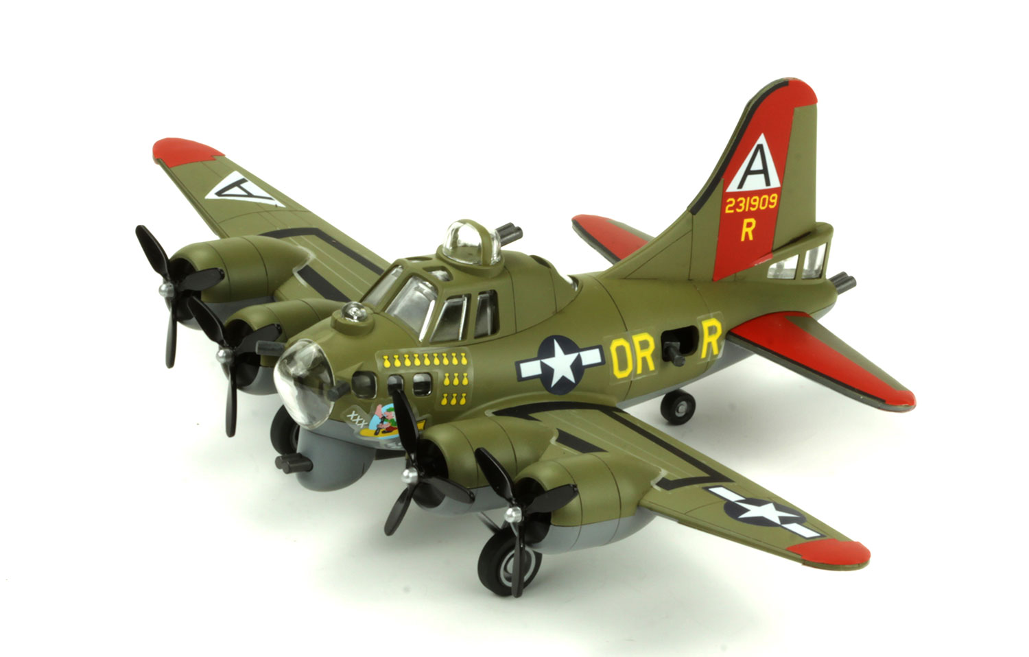 mPLANE-001 B-17G FLYING FORTRESS BOMBER Meng