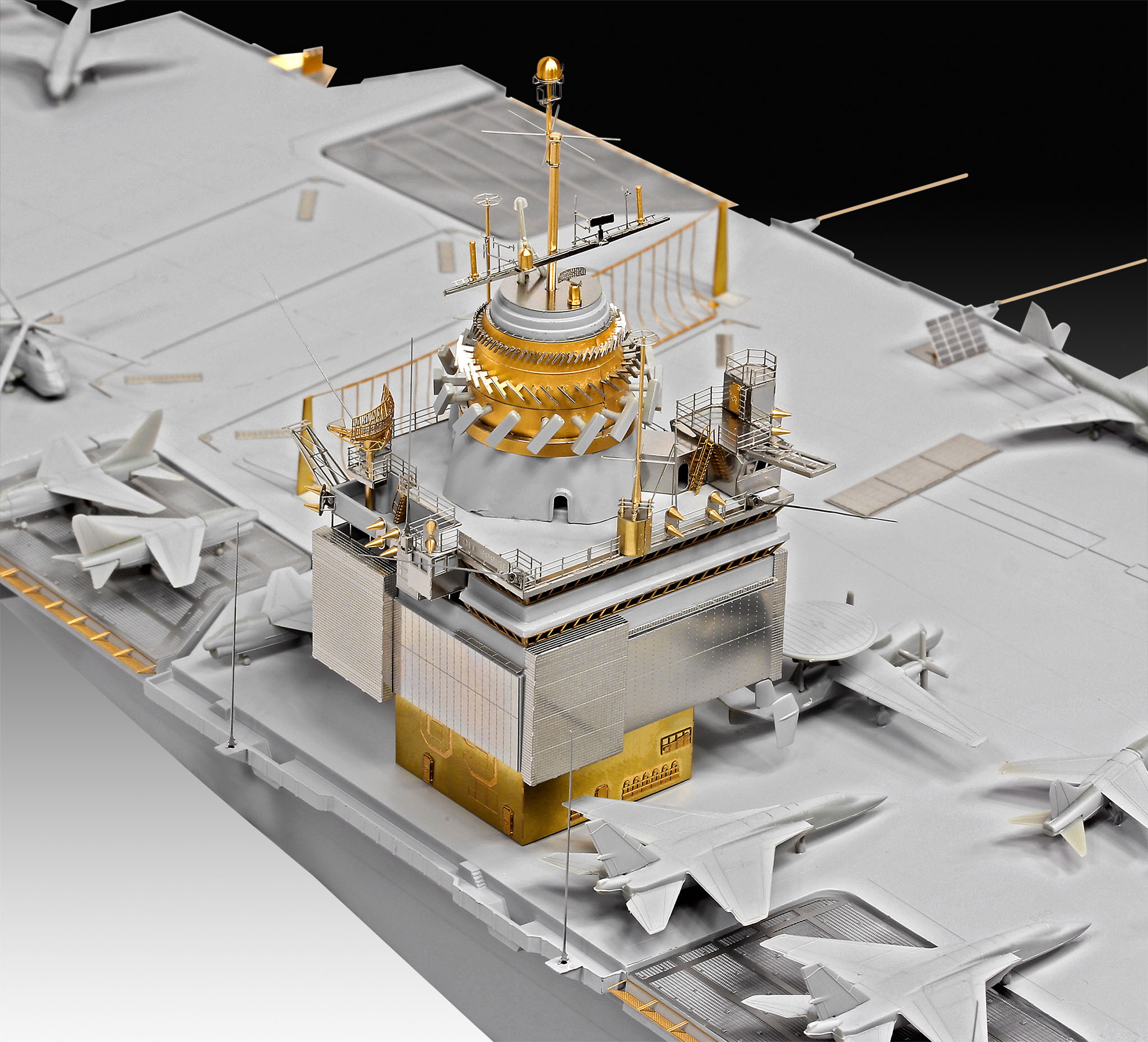 05173RE Атомный ударный авианосец ВМС США Энтерпрайз CVN-65 Revell