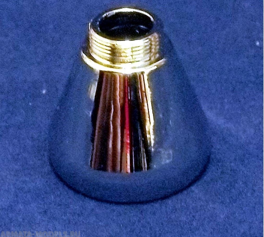 1527 Емкость б/крышки,   2 мл,резьба, металл