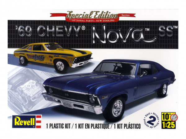 12098RE Автомобиль  '69 Chevy Nova SS Revell