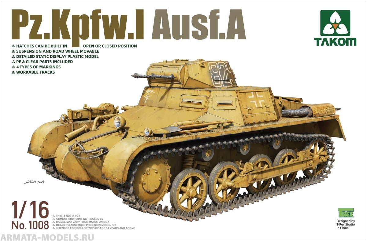 1008T Pz.Kpfw.I Ausf.A Takom