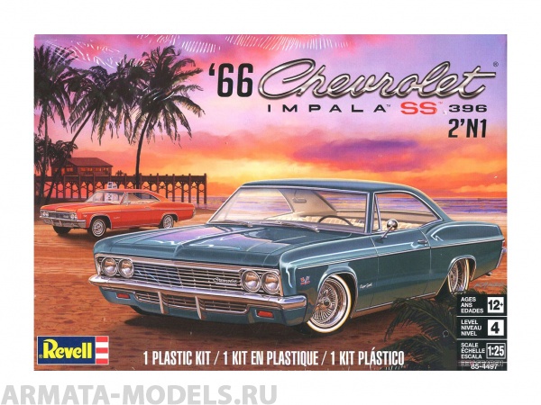 14497RE Автомобиль 1966 Chevy Impala SS Revell
