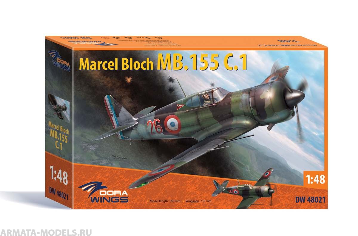 DW48021 Marcel-Bloch MB.155С Dora Wings