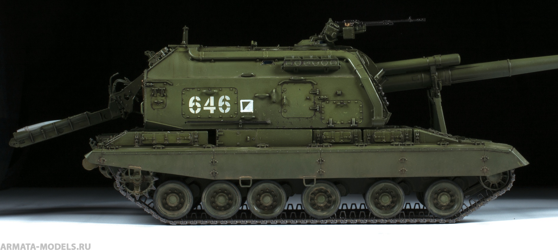 3630 Российская 152-мм гаубица МСТА-С Звезда