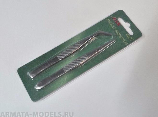 4107J Набор пинцетов, 2 шт.