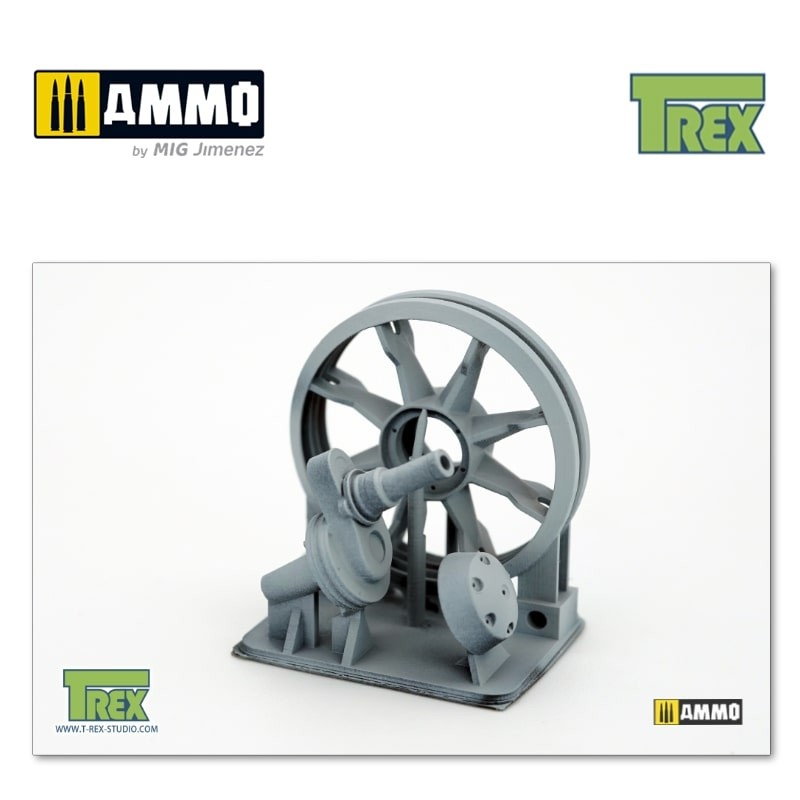 TR35035 Натяжное колесо PzKpfw III Disassembled Idler