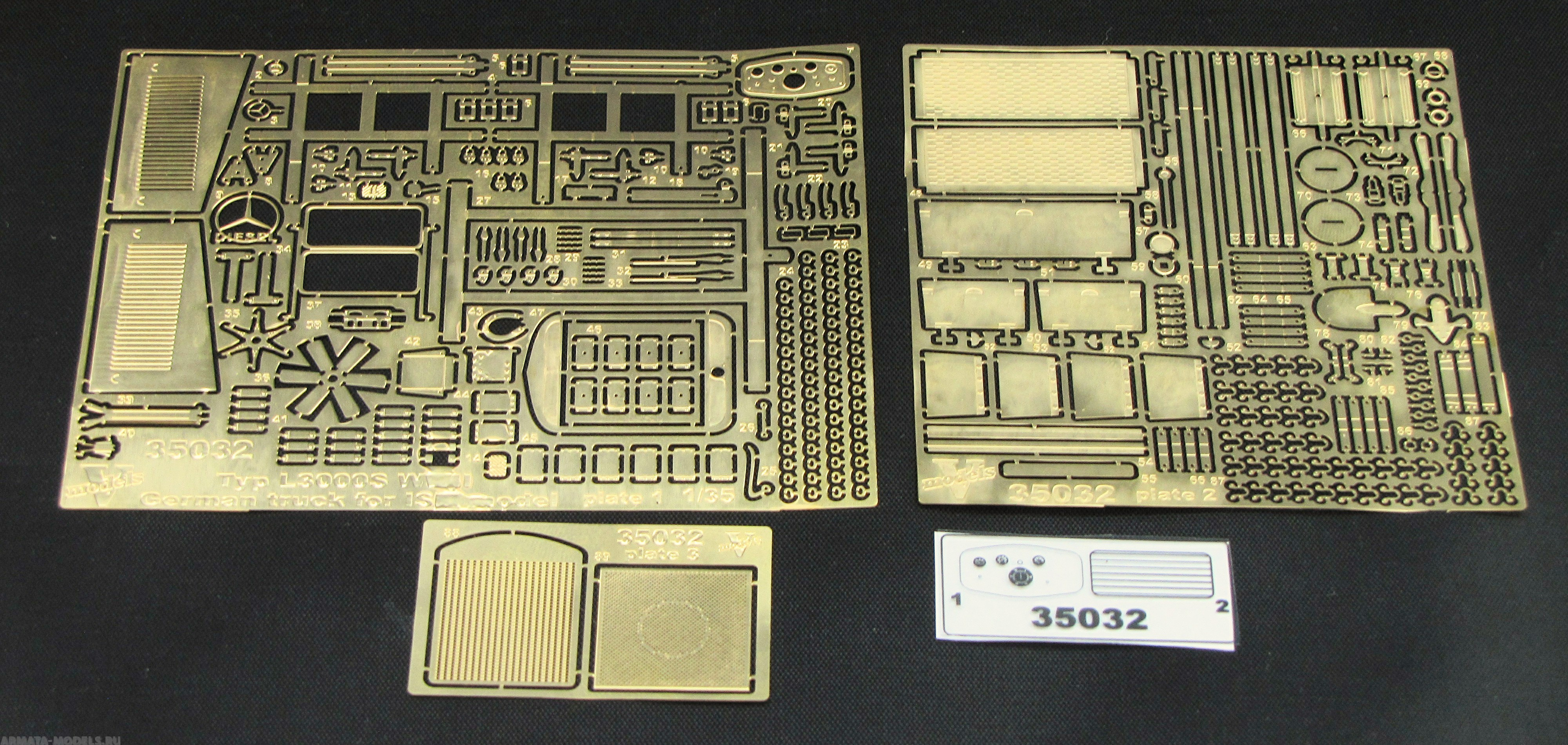 35032VM Фототравление Mercedes 3000 S