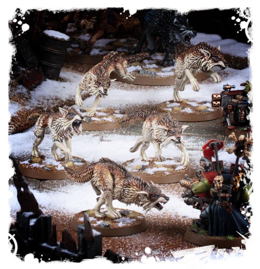 53-10GW Набор Космические Волки. Волки Фенриса (Space Wolves Fenrisian Wolves)