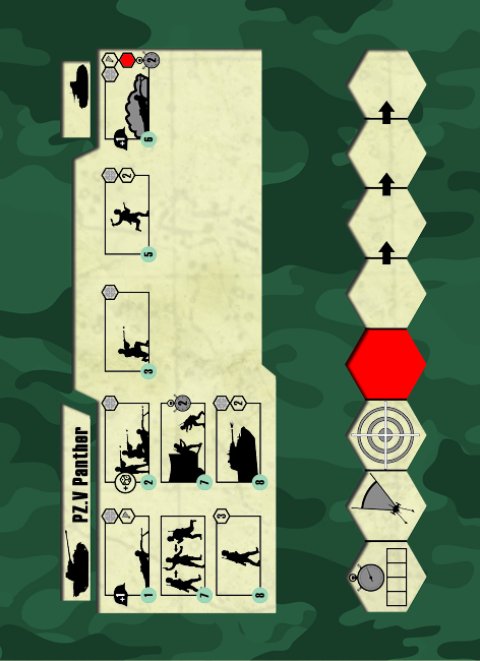 6196 Немецкий танк Пантера Звезда