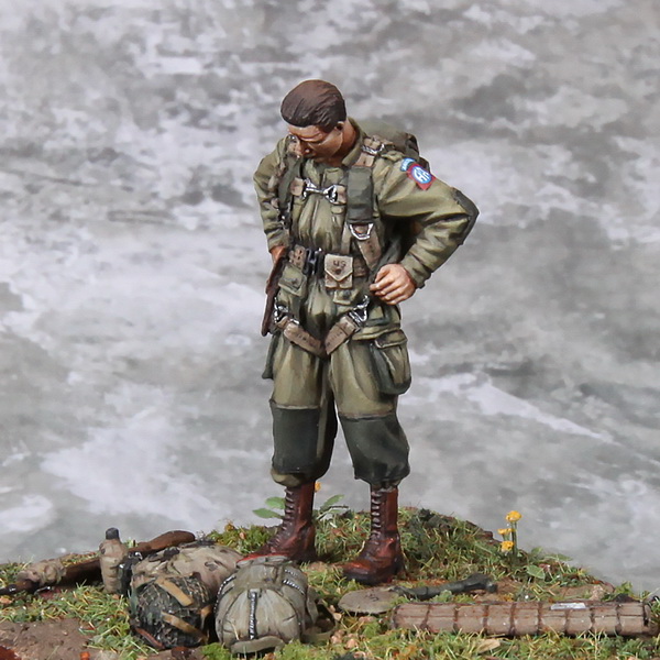 35178SOGA 1 Lieutenant  U.S. Army Airbornes. D-Days.1944. SOGA Miniatures