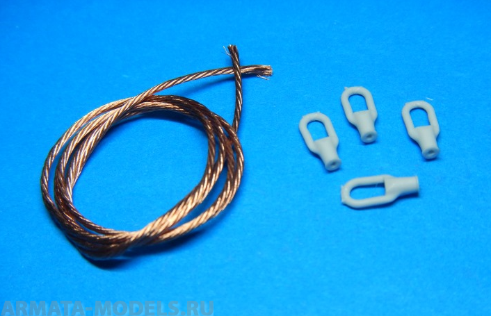 MG-0012 Буксировочные Тросы Т-34, Вариант №2 (СТЗ)