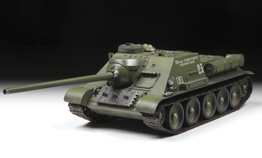 3688 Советский истребитель танков СУ-100 1/35 Звезда