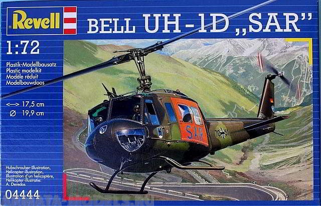 04444 Вертолет Bell UH-1D SAR Revell