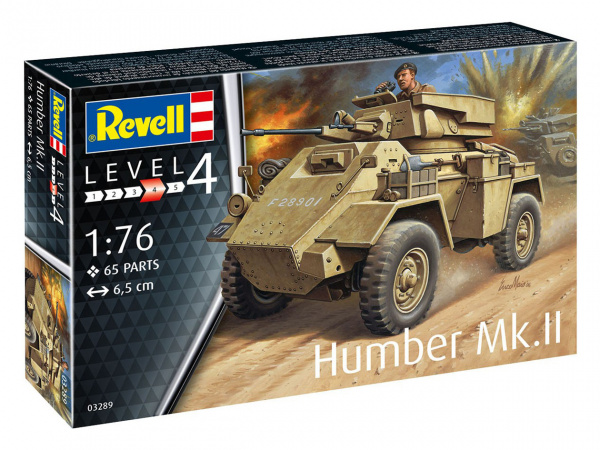 03289RE Британский средний бронеавтомобиль Humber Mk.II Revell