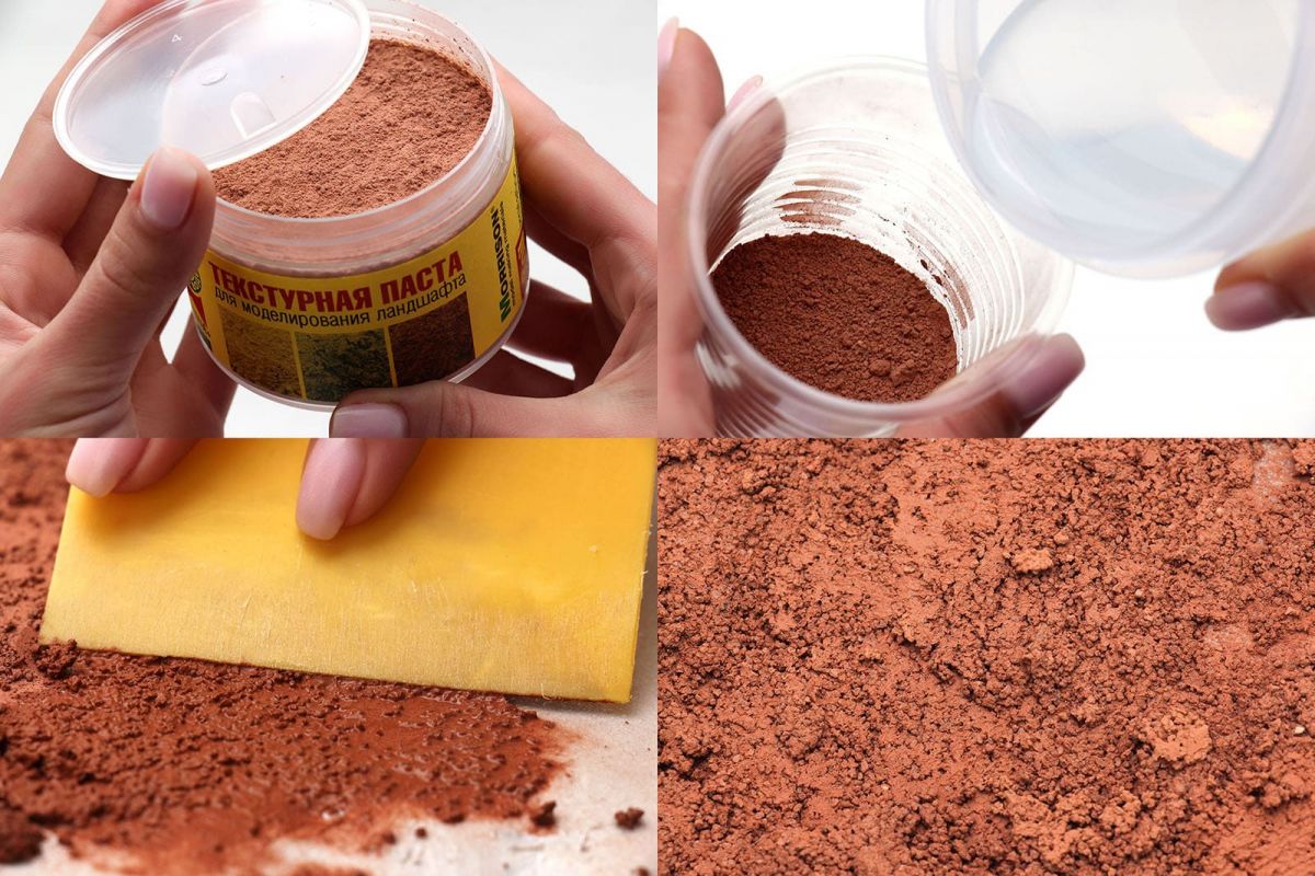 150pst004 Текстурная паста для ландшафта "Суглинок" 250 гр.