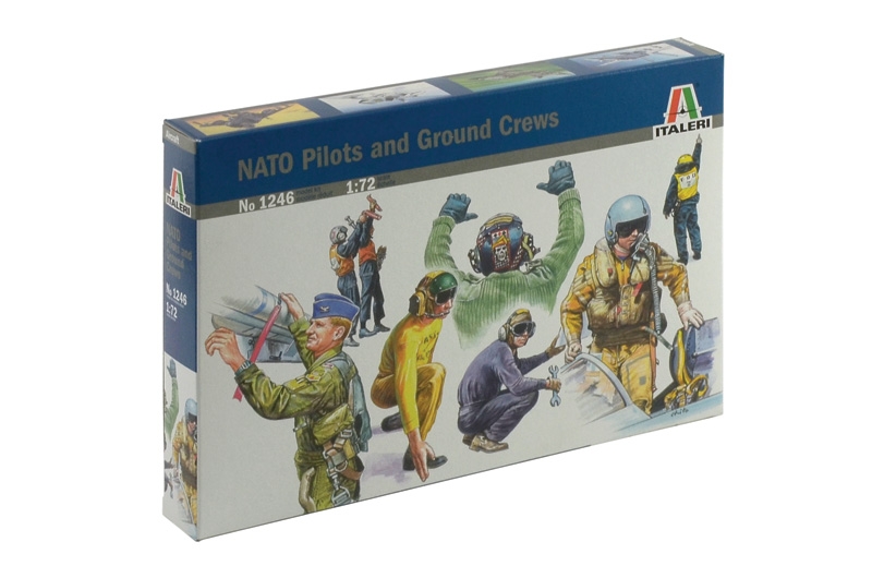 1246ИТ Солдаты NATO pilots and ground crew Italeri