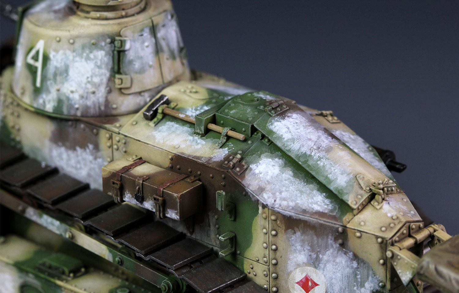TS-008 French FT-17 Light tank (Cast turret) Meng