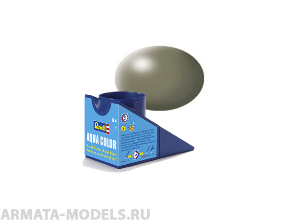 36362 Аква-краска серо-зеленая шелково-матовая