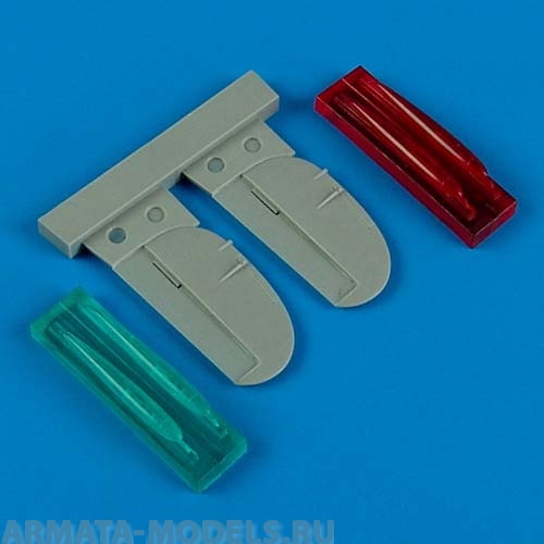 QB72413  Spitfire Mk.IX Position Lights and Rudder 1/72