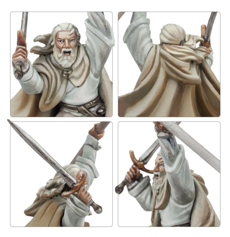 30-40GW Набор Властелин Колец: Гэндальф Белый и Перегрин Тук (Gandalf the White and Peregrin Took)