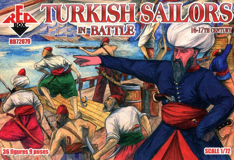 RB72079 Фигуры Turkish Sailors in Battle 16-17 century  Red Box